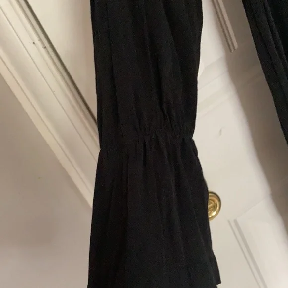 LOFT Black embroidered dress - Picture 7 of 10